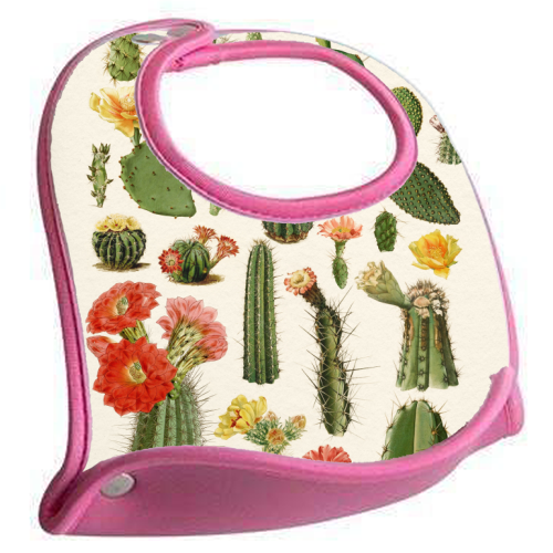 Cacti Collection - feeding bib by Gal Design