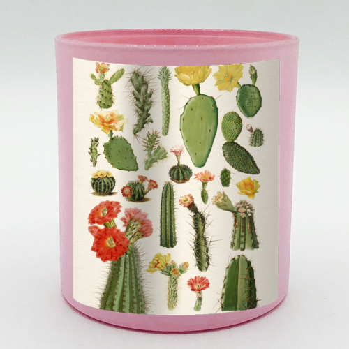 Cacti Collection - scented candle by Gal Design