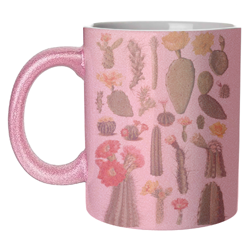 Cacti Collection - unique mug by Gal Design