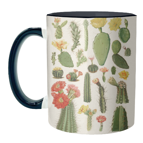 Cacti Collection - unique mug by Gal Design