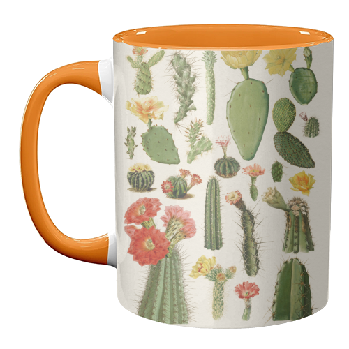 Cacti Collection - unique mug by Gal Design