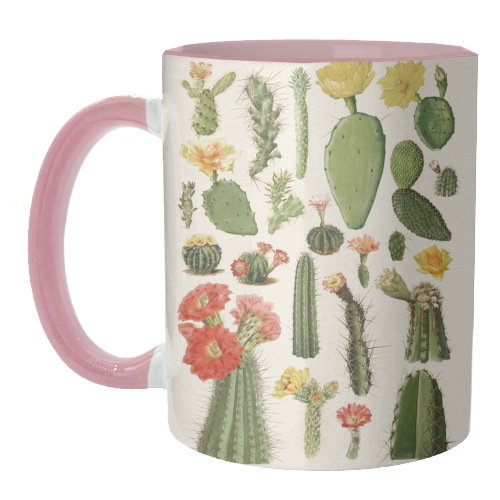 Cacti Collection - unique mug by Gal Design