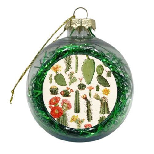 Cacti Collection - xmas bauble by Gal Design