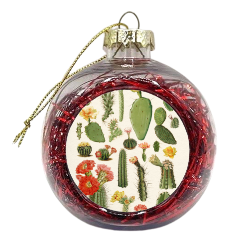Cacti Collection - xmas bauble by Gal Design