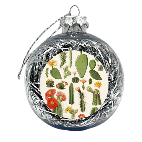 Cacti Collection - xmas bauble by Gal Design