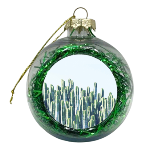Cactus - xmas bauble by Uma Prabhakar Gokhale