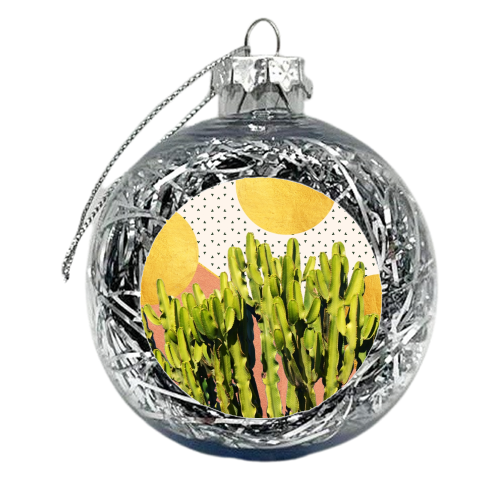Cactus Dream - xmas bauble by Uma Prabhakar Gokhale