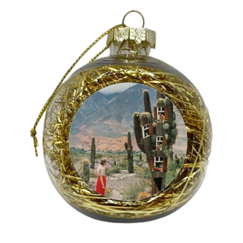 Cactus fairies - xmas bauble by Maya Land