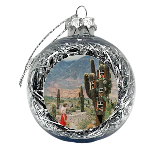 Cactus fairies - xmas bauble by Maya Land