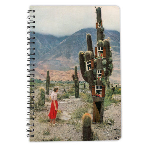 Cactus fairies - personalised A4, A5, A6 notebook by Maya Land