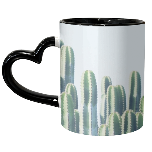 Cactus - unique mug by Uma Prabhakar Gokhale