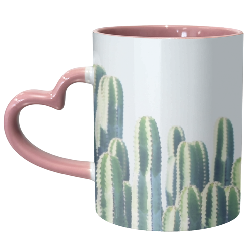 Cactus - unique mug by Uma Prabhakar Gokhale