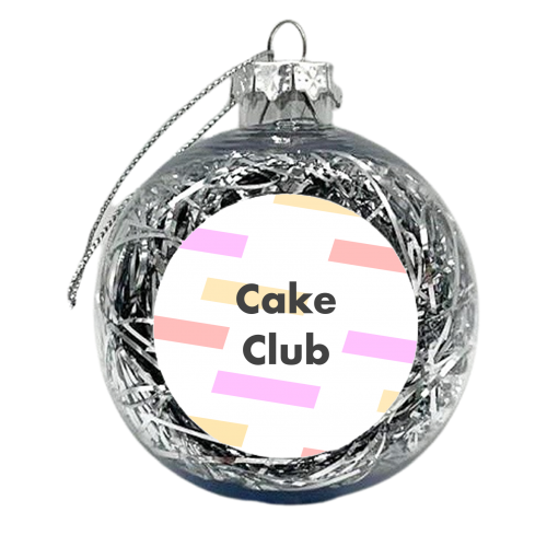 Cake Club - xmas bauble by Card and Cake