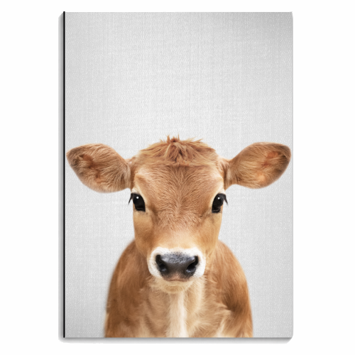 Calf - Colorful - personalised A4, A5, A6 notebook by Gal Design