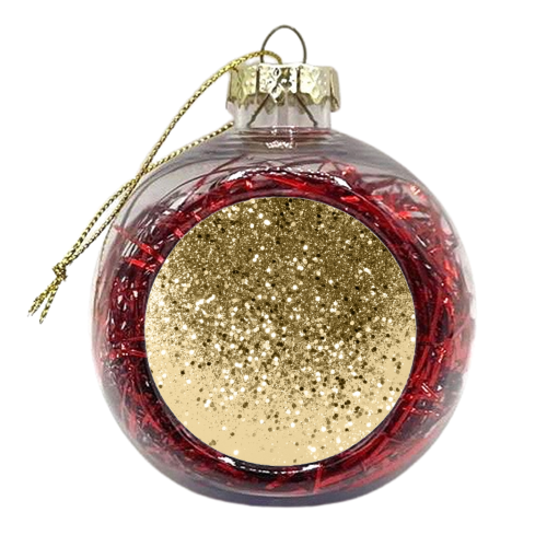 Cali Summer Vibes Lady Glitter #1 #shiny #decor #art - xmas bauble by Anita Bella Jantz