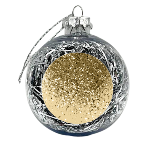 Cali Summer Vibes Lady Glitter #1 #shiny #decor #art - xmas bauble by Anita Bella Jantz