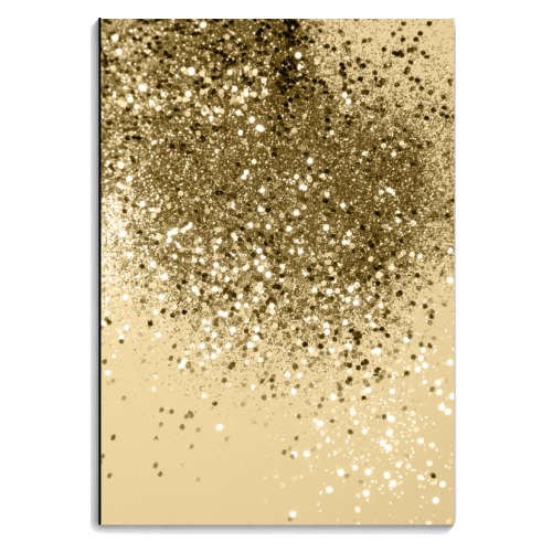 Cali Summer Vibes Lady Glitter #1 #shiny #decor #art - personalised A4, A5, A6 notebook by Anita Bella Jantz