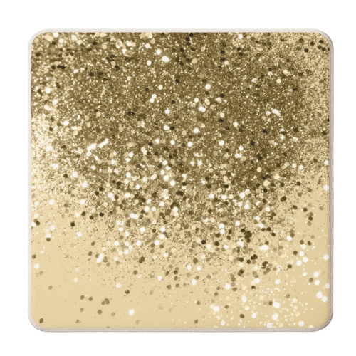 Cali Summer Vibes Lady Glitter #1 #shiny #decor #art - personalised beer coaster by Anita Bella Jantz