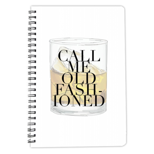 Call Me Old Fashioned Cup - personalised A4, A5, A6 notebook by Toni Scott
