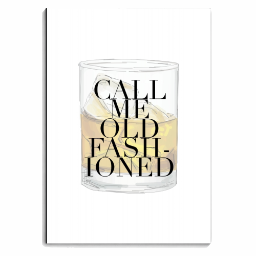 Call Me Old Fashioned Cup - personalised A4, A5, A6 notebook by Toni Scott