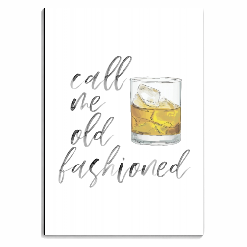 Call Me Old Fashioned Watercolor Script - personalised A4, A5, A6 notebook by Toni Scott