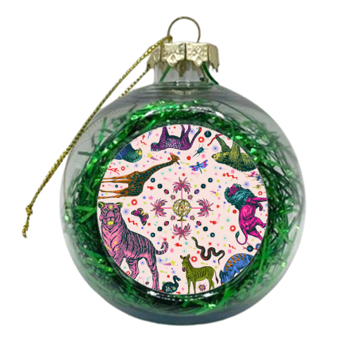 Call Of The Wild - xmas bauble by Wallace Elizabeth