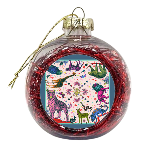Call Of The Wild - xmas bauble by Wallace Elizabeth
