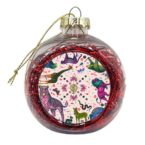 Call Of The Wild - xmas bauble by Wallace Elizabeth