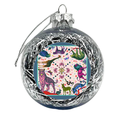 Call Of The Wild - xmas bauble by Wallace Elizabeth