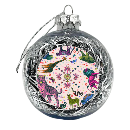 Call Of The Wild - xmas bauble by Wallace Elizabeth