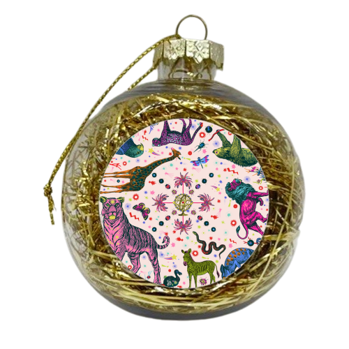 Call Of The Wild - xmas bauble by Wallace Elizabeth