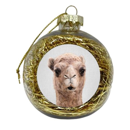 Camel - xmas bauble by Gal Design