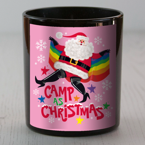 Camp As Christmas - Santa - scented candle by Claire Atwood