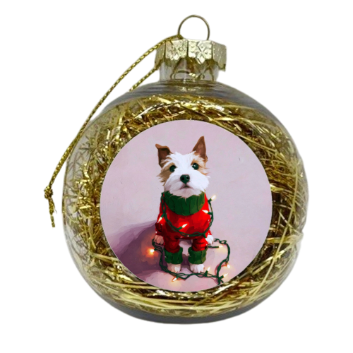Can you help me? - xmas bauble by DejaReve
