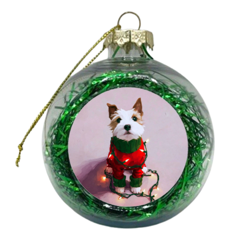 Can you help me? - xmas bauble by DejaReve