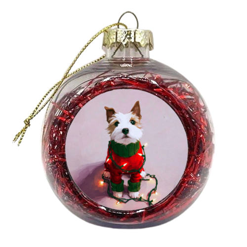 Can you help me? - xmas bauble by DejaReve