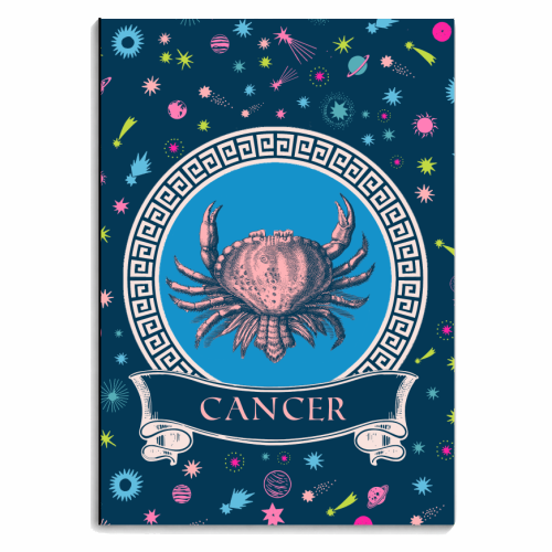 Cancer - personalised A4, A5, A6 notebook by Wallace Elizabeth