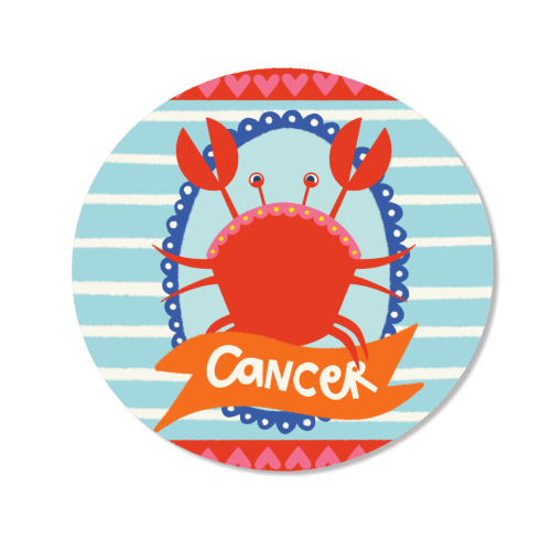 Cancer Star Sign Design - Magnet by AbiGoLucky