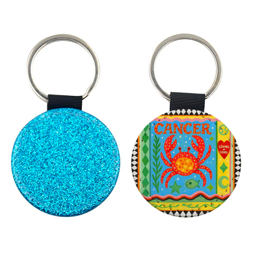 Cancer star sign - keyring by Wallace Elizabeth