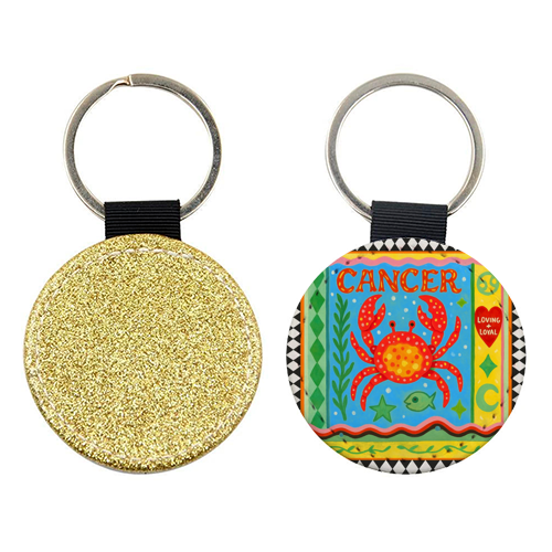 Cancer star sign - keyring by Wallace Elizabeth