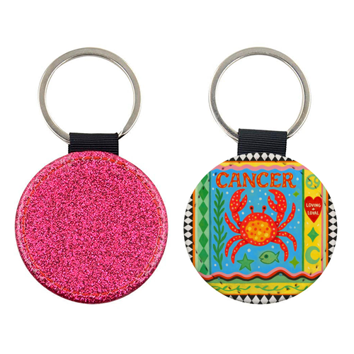 Cancer star sign - keyring by Wallace Elizabeth