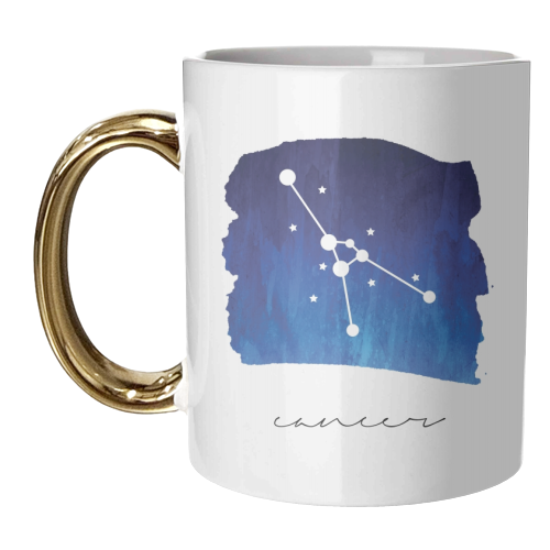 Cancer Zodiac Constellation - unique mug by Toni Scott