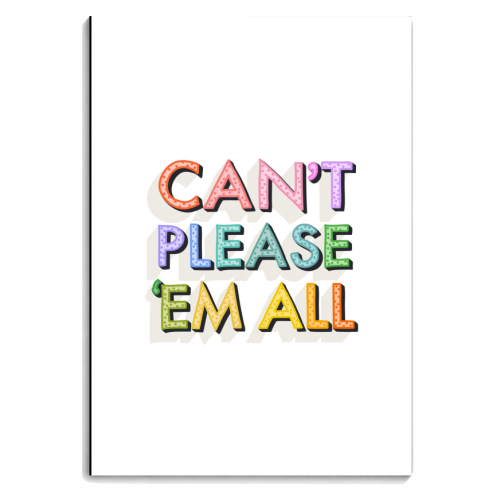 Can't Please 'Em All - personalised A4, A5, A6 notebook by Hollie Mills