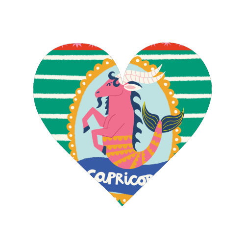 Capricorn Star Sign Design - Magnet by AbiGoLucky