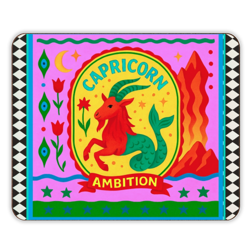 CAPRICORN STAR SIGN - designer placemat by Wallace Elizabeth