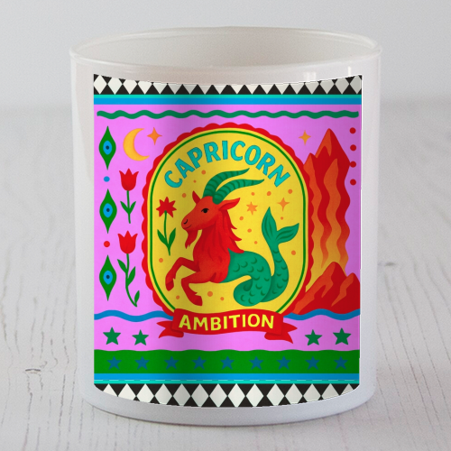 CAPRICORN STAR SIGN - scented candle by Wallace Elizabeth