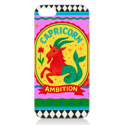 CAPRICORN STAR SIGN - unique phone case by Wallace Elizabeth