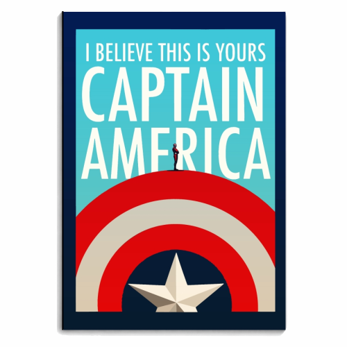 Captain America Civil War - personalised A4, A5, A6 notebook by Danny Welch