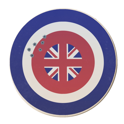 Captain Carter - personalised beer coaster by Danny Welch