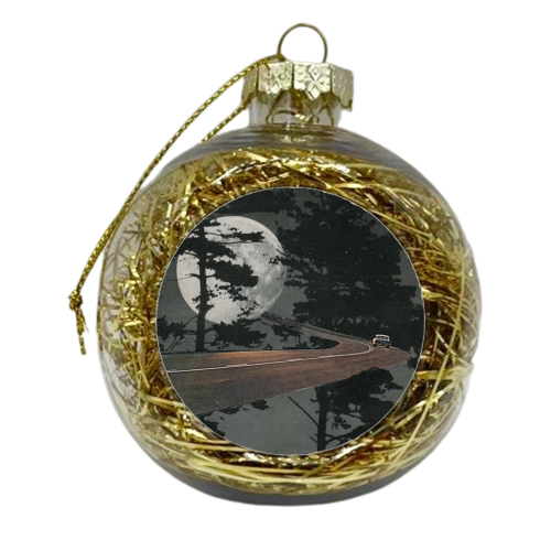 Car ride - xmas bauble by Maya Land